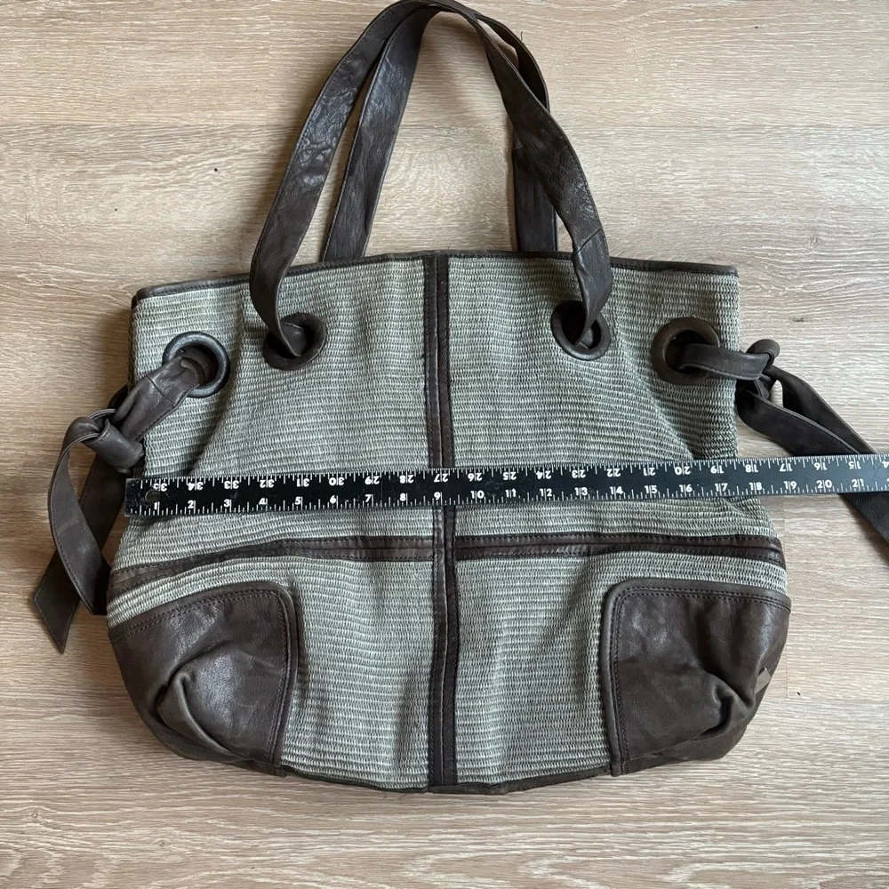 KOOBA Woven Oversized Slouch Shoulder Bag - Picture 4 of 11